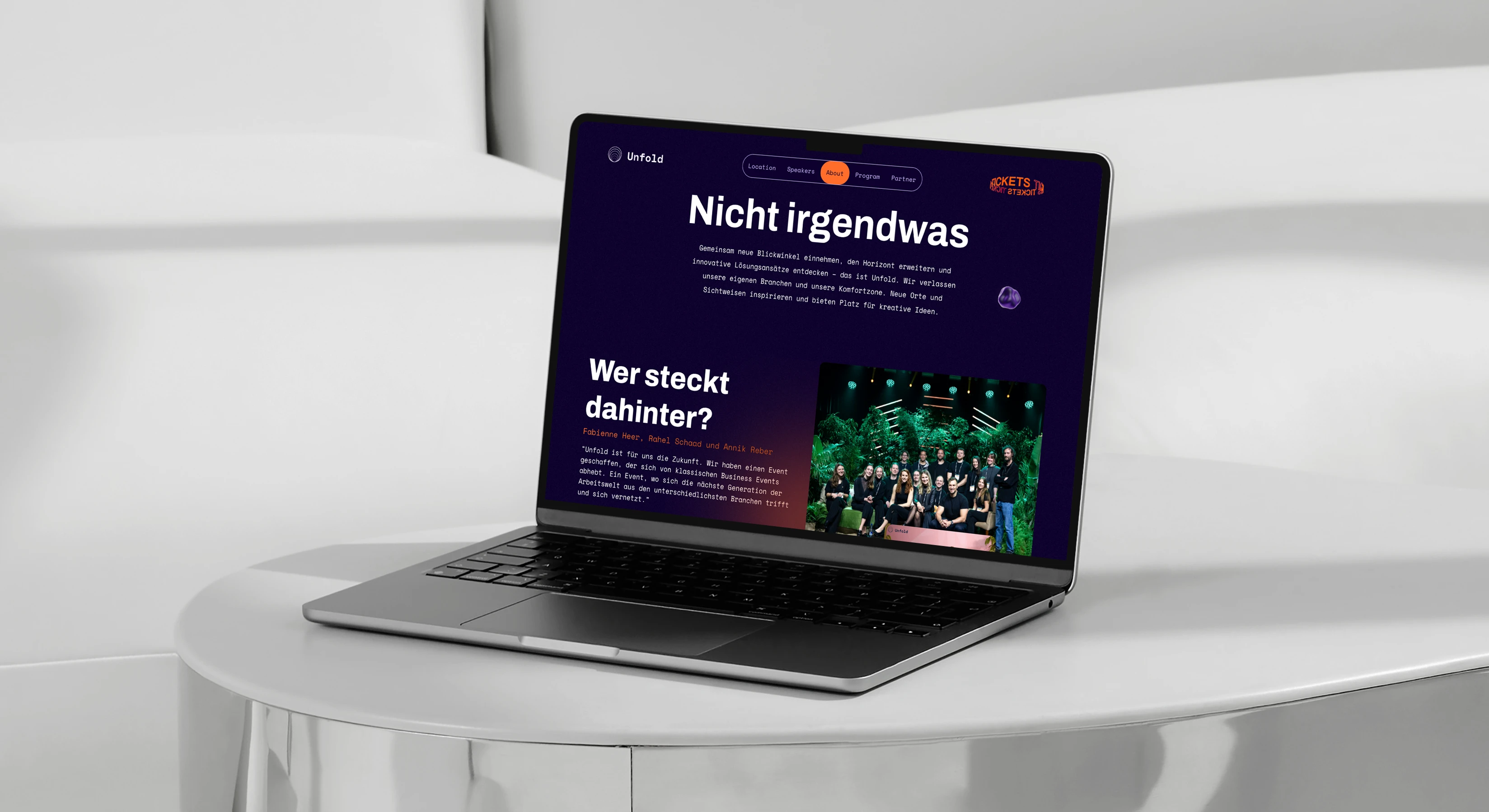 Unfold Event 2025 – Eine digitale Bühne für Zukunfts&shy;macher:in&shy;nen - Unfold Event